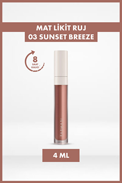 Farmasi Mat Likit Ruj 03 Sunset Breeze