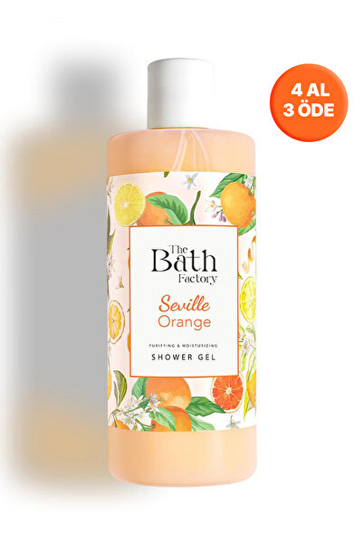 THE BATH FACTORY Nemlendirici Ve Besleyici Turunç Aromalı Duş Jeli 400 ml