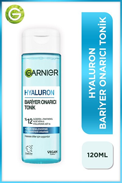 Garnier Hyaluron Bariyer Onarıcı Tonik 120ML (Gliserin, Panthenol, Aloe Vera ...