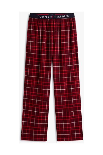 Tommy Hilfiger FLANELOVÉ PYŽAMOVÉ KALHOTY S PÁSKEM