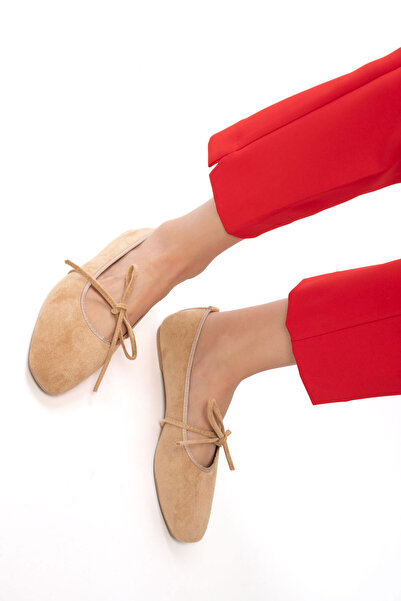 SOHO Жіночі балетки з оголеної замші 21250