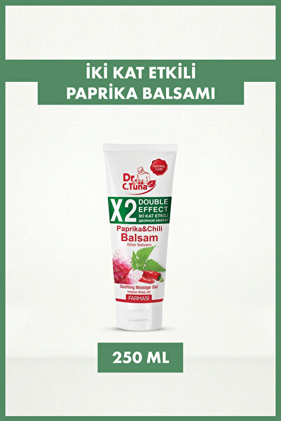 Farmasi Dr. C. Tuna İki Kat Etkili Paprika Özlü Masaj Balsam 250 ml
