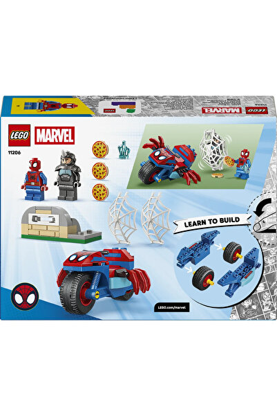 LEGO ® ǀ Marvel Spidey ve Arkadaşları Spidey vs. Rhino 11206 - 4+ için Oyuncak Yapım Seti (61P)