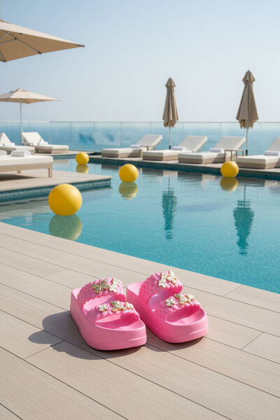 SOHO Pink Women's Slippers 20305