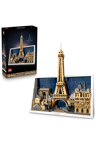 LEGO ® Architecture Paris – Aşıklar Şehri 21064 – Yetişkinler için Model Yapı...