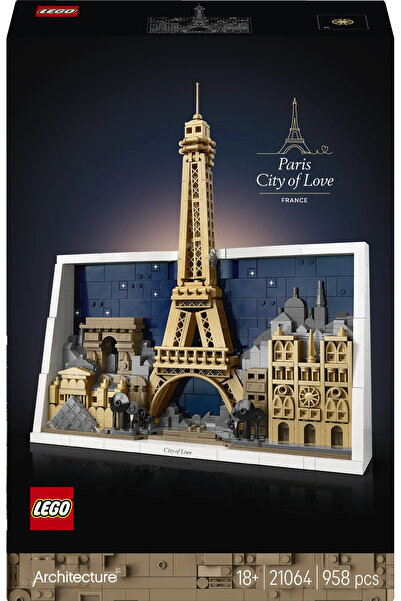 LEGO® Paris Yapım Kiti 🗼 | 694 Parça ile Şehri Yaratın!
