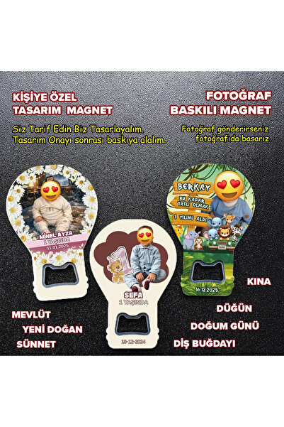 Sihirli Paket Balon Şekilli Açacak Magnet 10 Adet (Düğün, Kına, sünnet, Doğum...