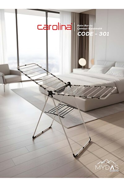 CAROLİNA 301 Kalın Borulu Çamaşır Kurutmalığı