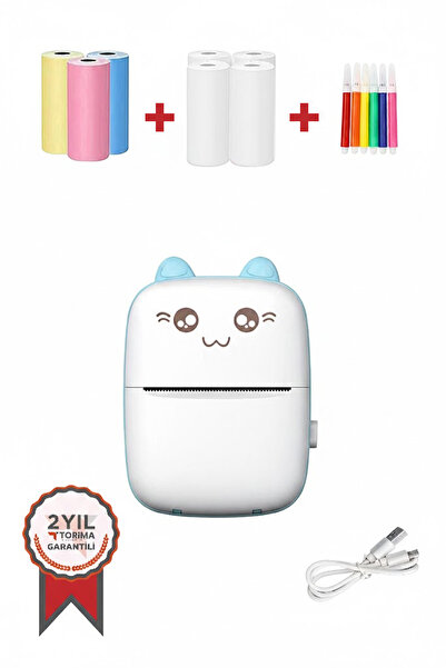 Torima Yazıcı Termal Kablosuz Bağlantılı Ap Kontrol Taşınabilir Mini Yazıcı C...