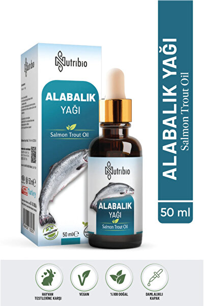nutribio Alabalık Yağı %100 Saf 50 ml