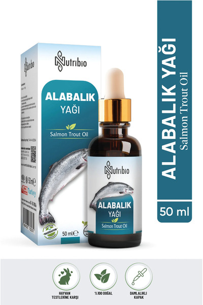 nutribio Alabalık Yağı %100 Saf 50 ml
