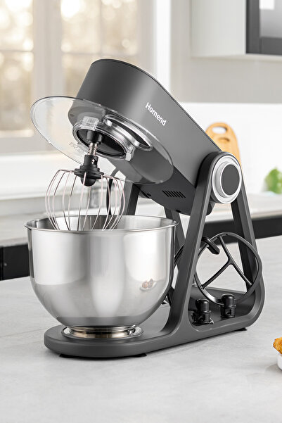 HOMEND Profashion 3023H Digital Ekran 5 Lt Döküm Stand Mikser Antrasit 1500W