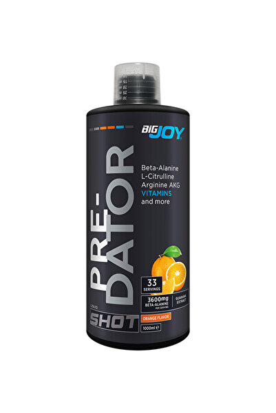 Bigjoy Sports Preworkout Predator Shot Portakal 1000 ml Pre-workout Amino Asit