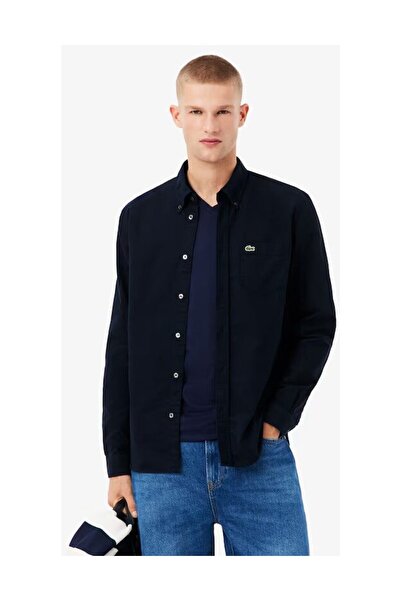 Lacoste قميص أكسفورد بقصّة عادية - CH1911-00-F2W