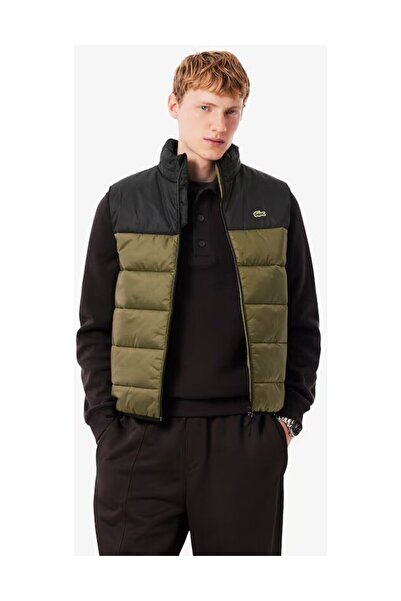 Lacoste Bezrukávová vodeodolná bunda - Pánske bundy a kabáty