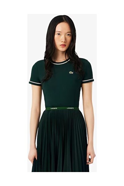 Lacoste Jersey tričko s kontrastným lemovaním