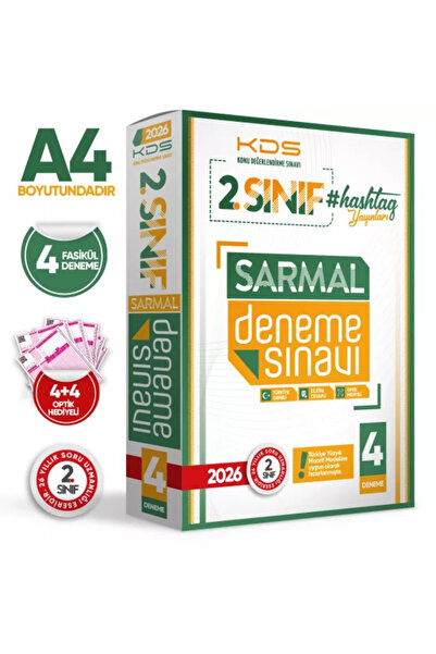 İnformal Yayınları 2026 2.Sınıf Maarif Modeli Hashtag Yayınları 4lü SARMAL Öz...