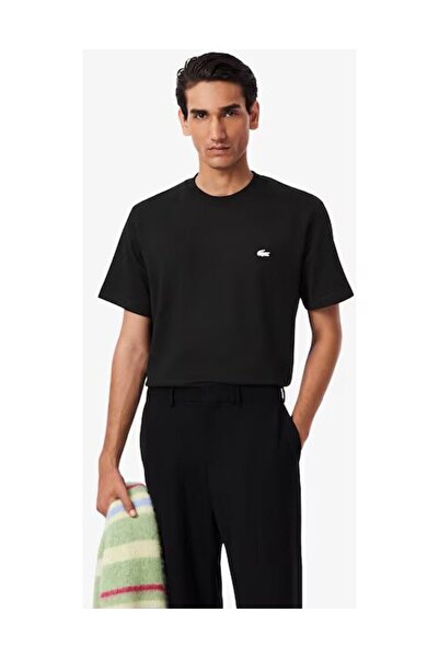 Lacoste Pánske bavlnené tričko Diamanté Crocodile