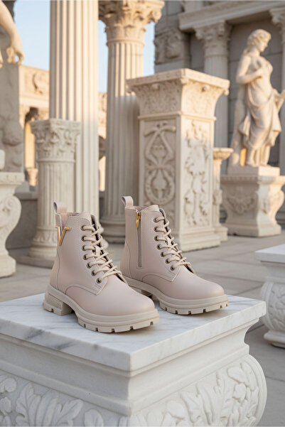 SOHO Μπεζ Γυναικείες Μπότες & Μποτάκια 21148