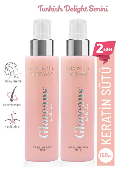 gloceans feel the glow Saç Bakım Sütü Avantajlı Set