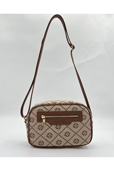 Fossil Кавова жіноча сумка через плече 05FD25K521