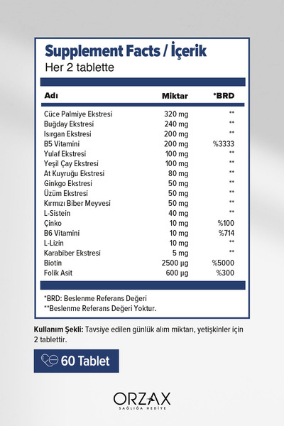 Ocean Capillus Men 60 Tablet