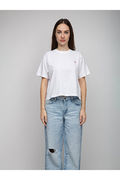 Guess Jeans Gj Ss Cn Boxy Mini Triang Tee