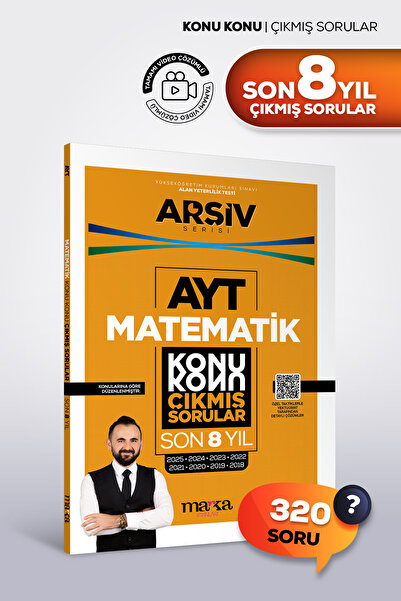 Marka Yayınları AYT Matematik Geometri Son 8 Yıl Çıkmış Sorular Konu Konu Tam...
