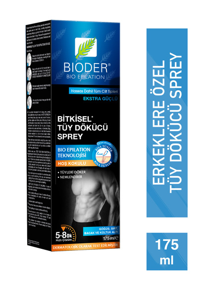 Bioder Tüy Dökücü Erkek Sprey 175 ml