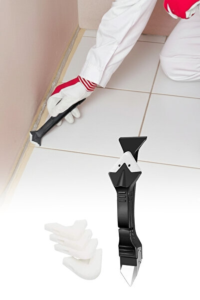 omilife 3'ü 1 Arada Fayans Derz Dolgu Kazıyıcı Sıyırıcı ve Silikon Uygulayıcı...