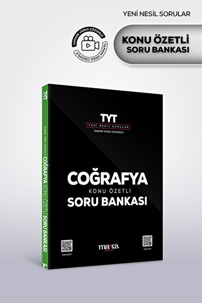 Marka Yayınları Tyt Coğrafya Konu Özetli Soru Bankası Video Çözümlü 2026