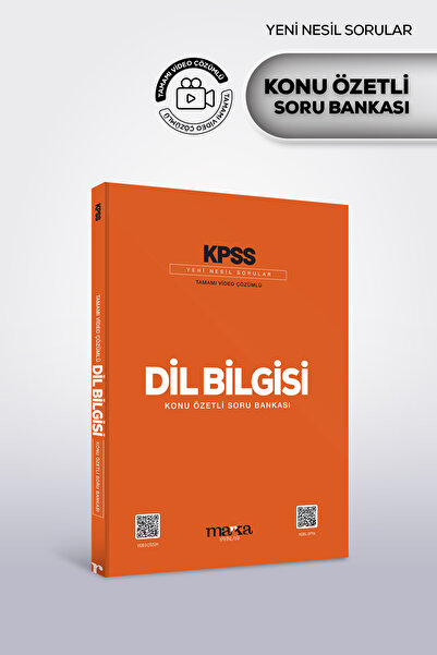 Marka Yayınları Kpss Dil Bilgisi Konu Özetli Yeni Nesil Soru Bankası Tamamı V...