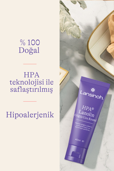 Lansinoh HPA® Lanolin Göğüs Ucu Kremi 40 ml