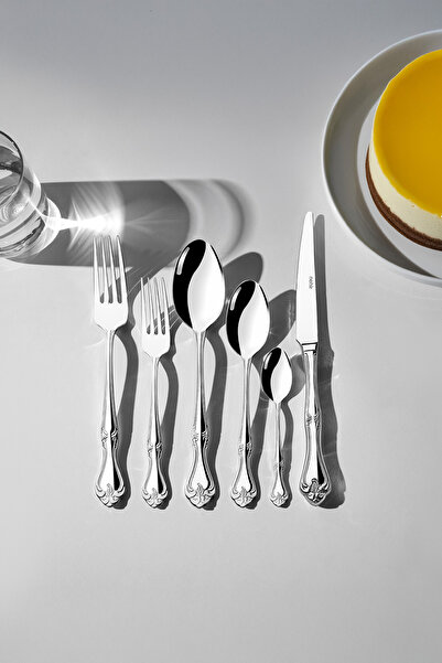 Nehir Lalezar Sade 12 Kişilik 72 Parça Kutulu Çatal Kaşık Bıçak Takımı