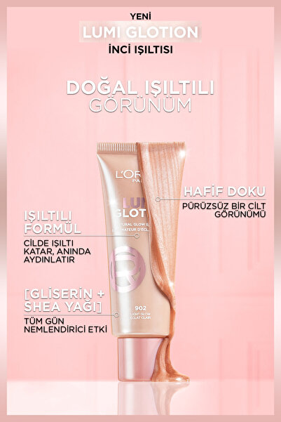 L'Oreal Paris Glotion All-ın-one Doğal Işıltı 903 - Medium Glow 40 ml