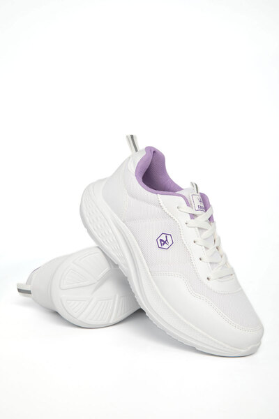 SOHO White-Lilac Women's Sneaker 21271