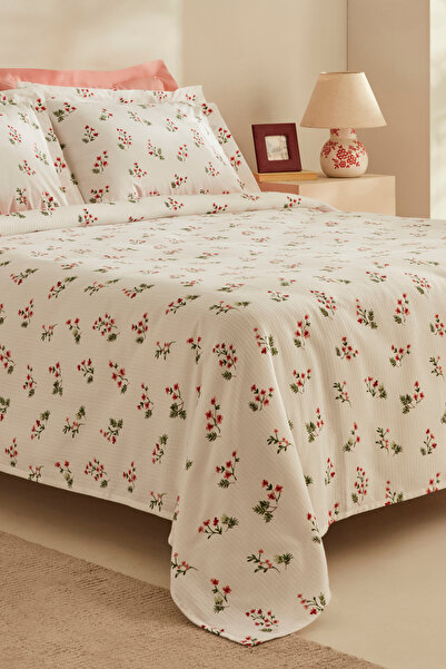 Karaca Obliečky na perinu Silvie s volánikom, dvojitá veľkosť, obliečka na pe...