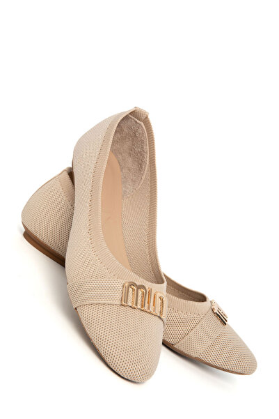 SOHO Beige Women's Ballerinas 21259