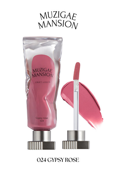 Muzigae Mansion Gül Özlü, Kadife Bitiş Sunan Nemlendirici ve Kalıcı Tint MUZI...