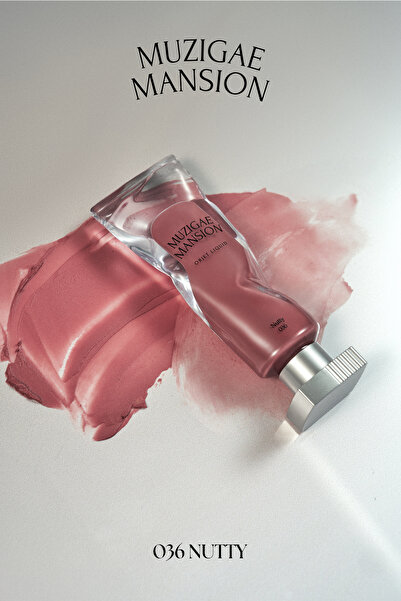 Muzigae Mansion Gül Özlü, Kadife Bitiş Sunan, Nemlendirici ve Kalıcı Tint Obj...