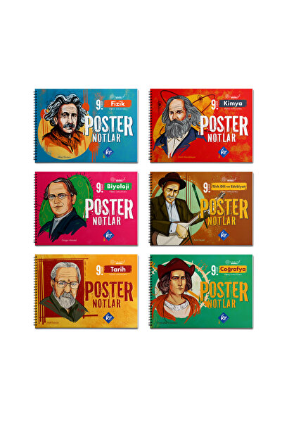 KR Akademi Yayınları 9. Sınıf Maarif Modeli Fizik Kimya Biyoloji Tarih Coğraf...