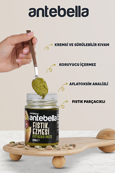 Antebella Antep Fıstık Ezmesi 320 G - Antep Fıstığı Ezmesi