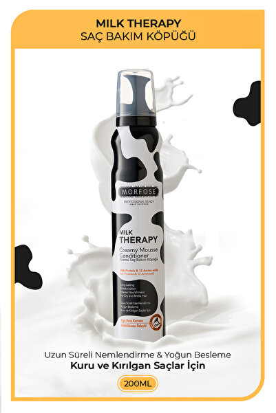 Morfose Milk Therapy Kremsi Saç Köpüğü 200 ml