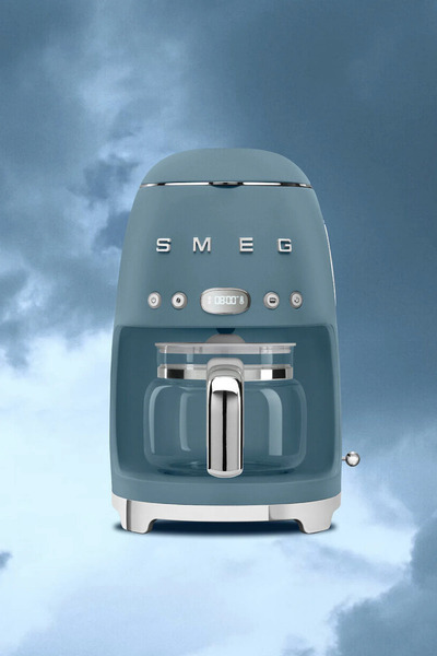 SMEG Filtre Kahve Makinesi Mat Storm Blue - Fırtına Mavisi - DCF02SBMEU