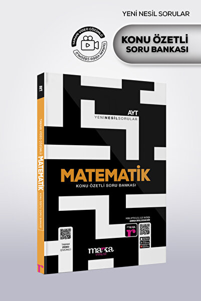 Marka Yayınları Ayt Matematik Konu Özetli Yeni Nesil Soru Bankası Tamamı Vide...