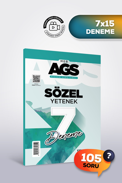 Marka Yayınları 2026 AGS Sözel Yetenek 7 Deneme | Video Çözümlü