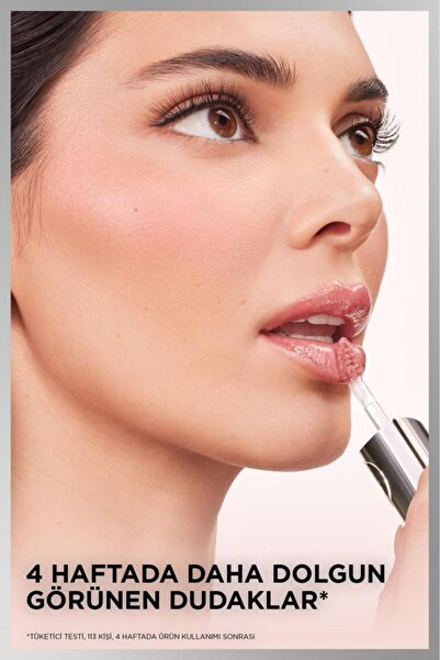 L'Oreal Paris Plump Ambition Hyaluron Lip Oil Besleyici ve Nemlendirici Dudak Parlatıcısı - 641 Latte Glace