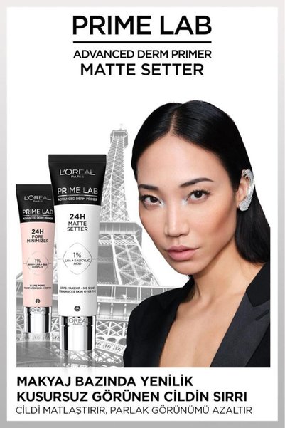L'Oreal Paris L'Oréal Paris Prime Lab Matte Setter Matlaştırıcı Salisilik Asit İçeren Primer