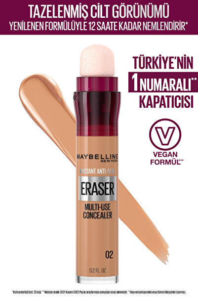 Maybelline New York 02 Nude - Instant Anti Age Eraser коректор