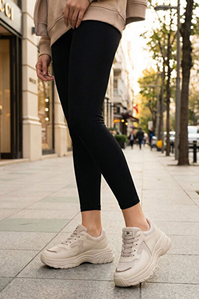 SOHO Bej-Vizon Kadın Sneaker 20590